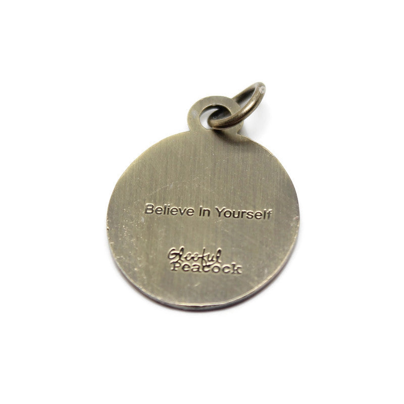 Bigfoot - Believe in Yourself Charm Token: Bracelet, Necklace, or Char