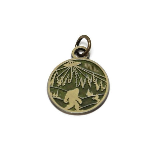 Bigfoot - Believe in Yourself Charm Token: Bracelet, Necklace, or Char