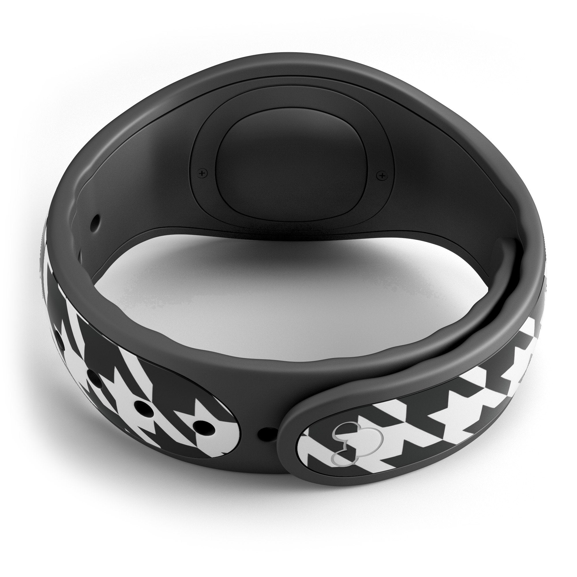 Black and White Houndstooth Pattern - Decal Skin Wrap Kit for the
