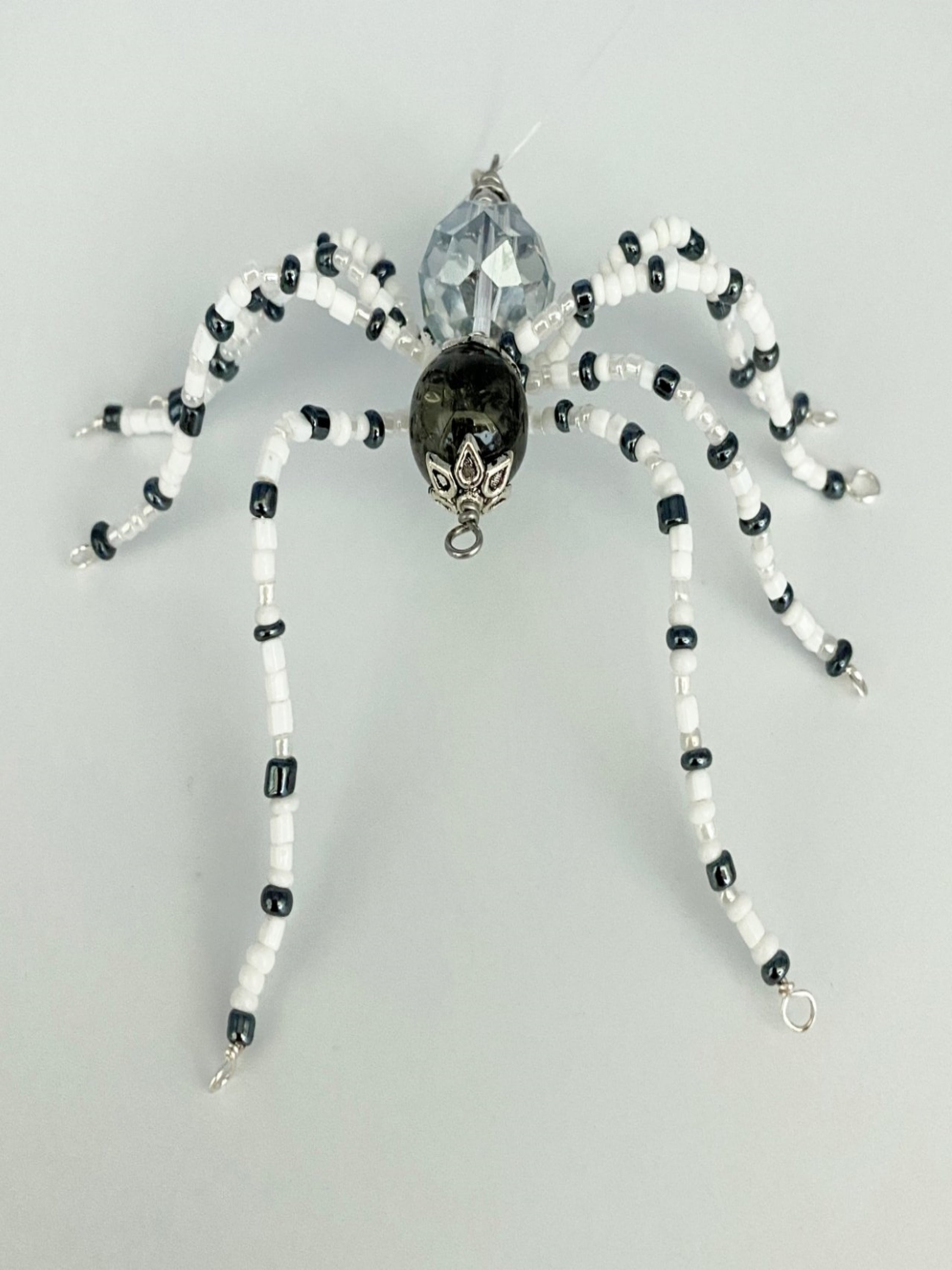Black and White Christmas Spider