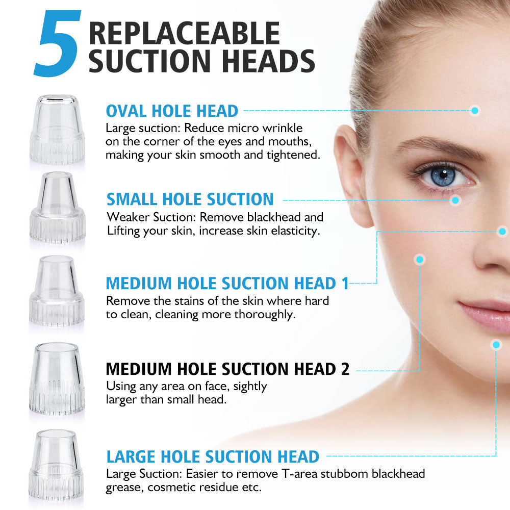 Blackhead Remover Face Clean Pore Vacuum Acne