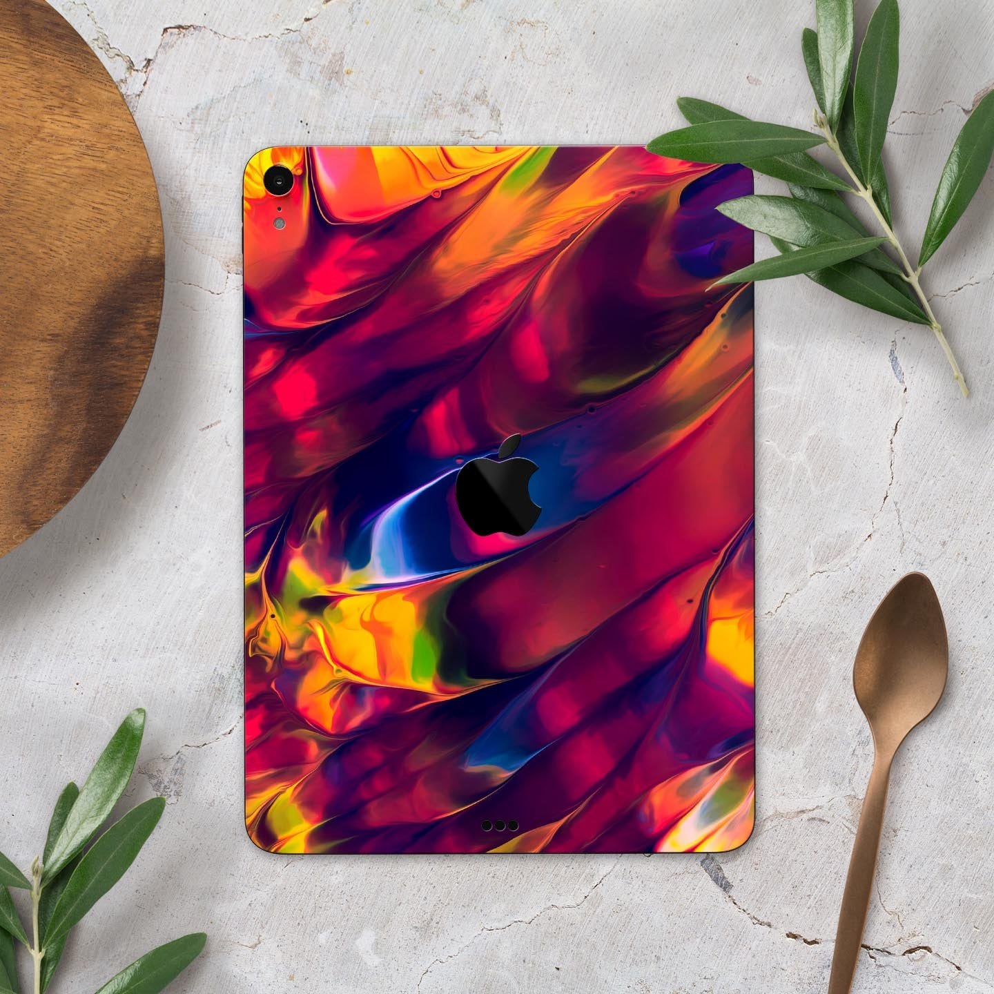 Blurred Abstract Flow V13 - Full Body Skin Decal for the Apple iPad