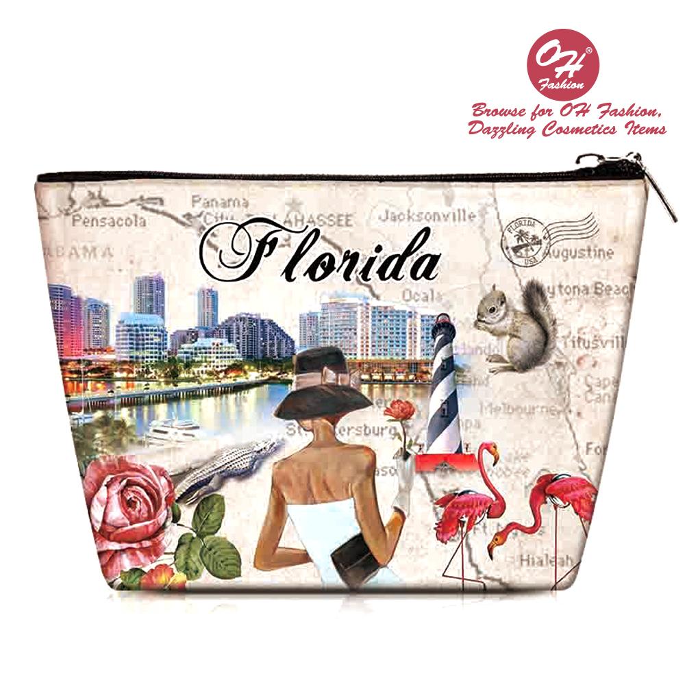 OH Fashion Makeup Bag Splendid Florida | Pink Hector
