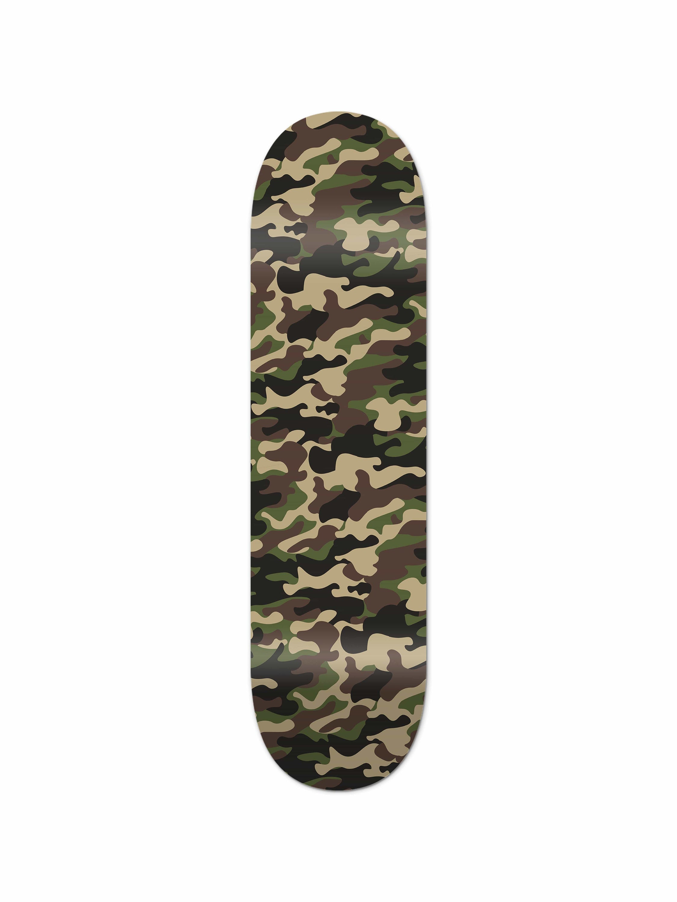 Green Camo Skateboard