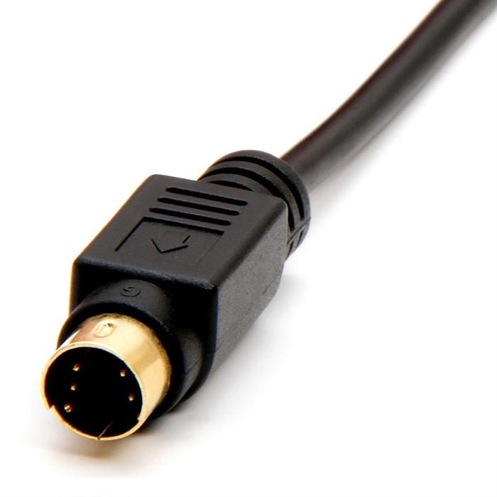 CMPLE 352-N S-Video SVHS Fully-Shielded Gold-Plated Cable - 3 ft. | Rose Chloe