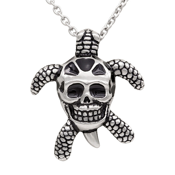 Tortoise Skull Necklace | Blue Asteria