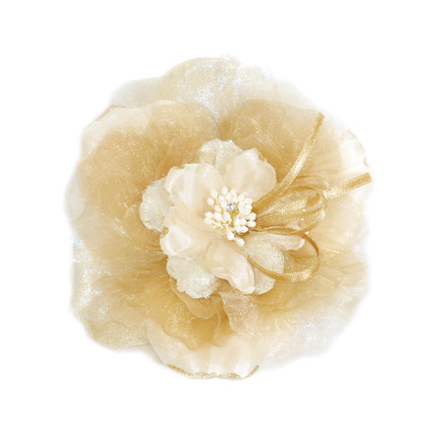 Peony Pet Collar Flower - Gold | Lime Aeneas