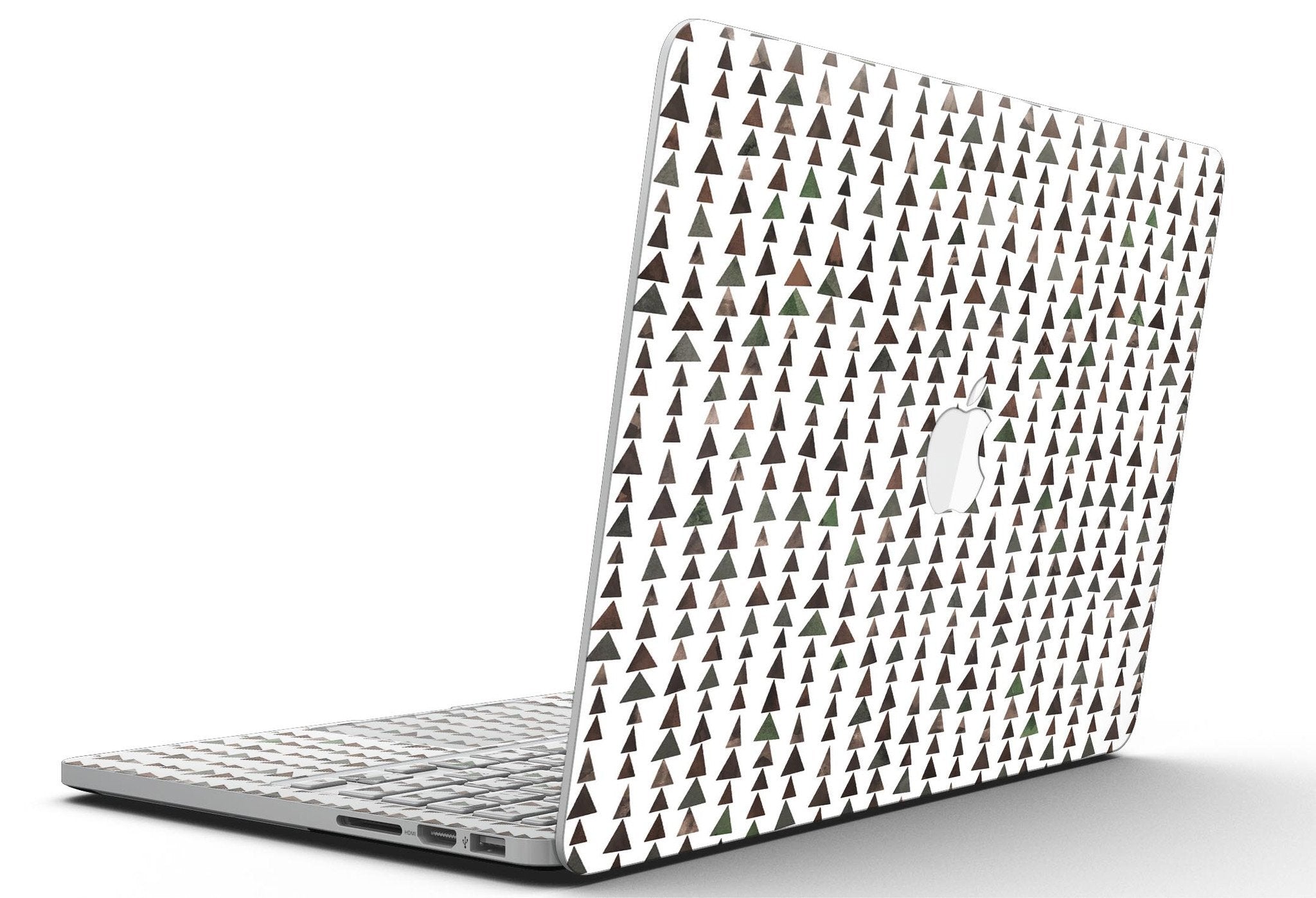 Camo Watercolor Triangle Pattern V2 - MacBook Pro with Retina Display
