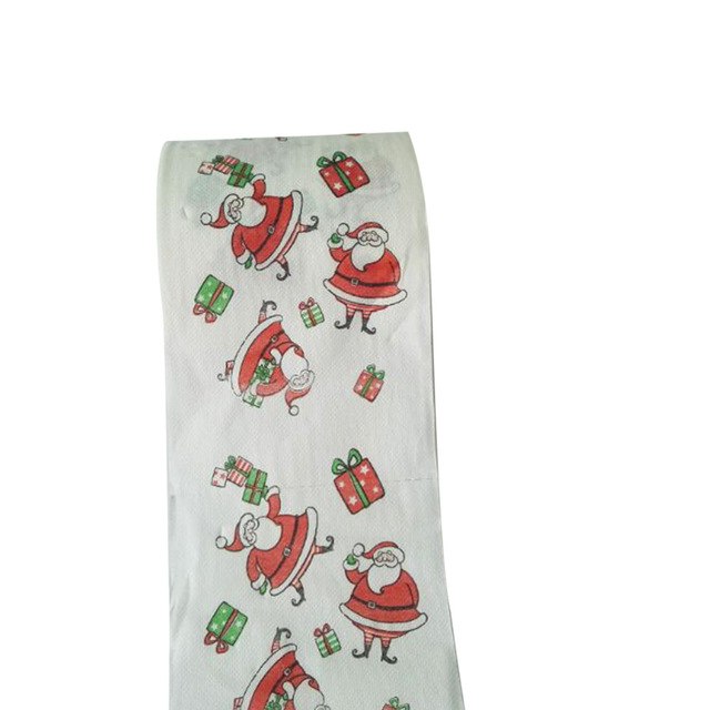 Christmas Pattern Roll Paper Print Interesting