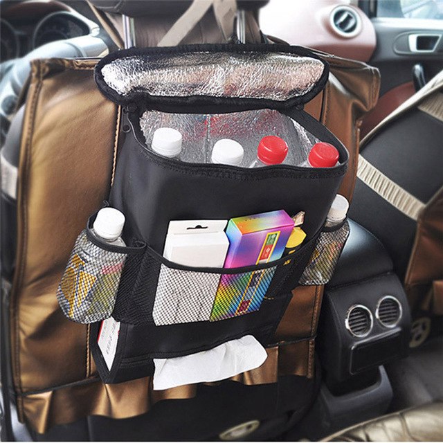 Classic Waterproof Auto Car Back Seat Storage Bag | Plum Coco