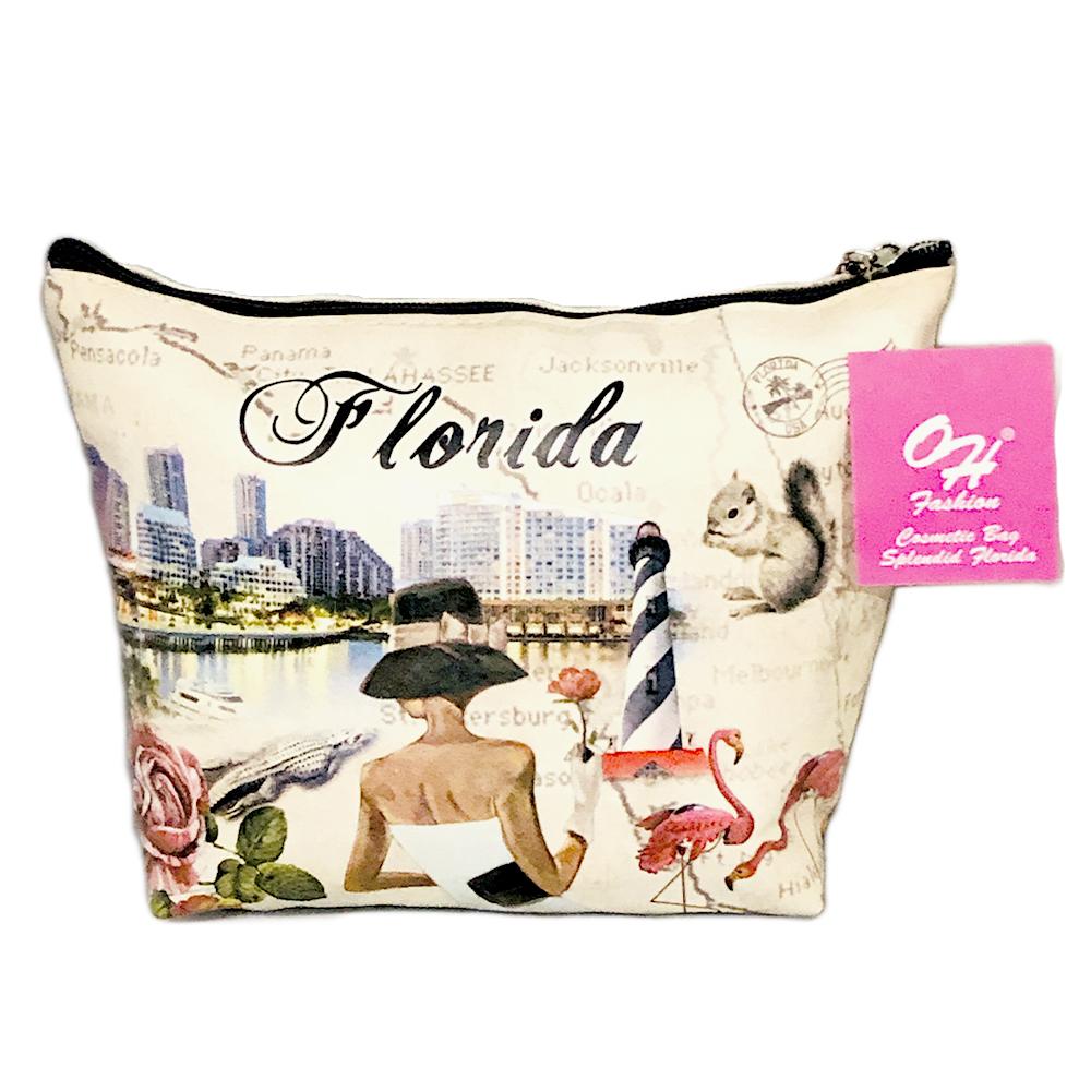 OH Fashion Makeup Bag Splendid Florida