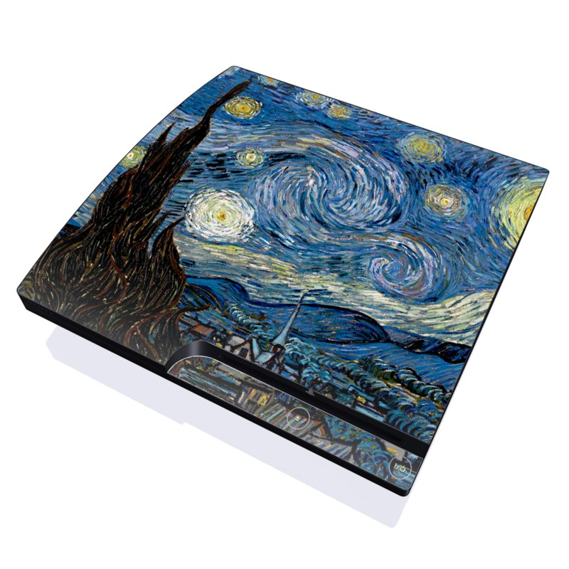 DecalGirl PS3S-VG-SNIGHT PS3 Slim Skin - Starry Night | Rose Chloe