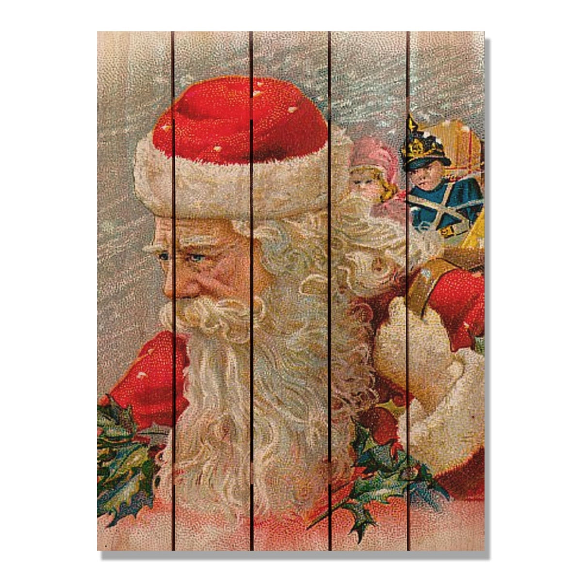 Day Dream HQ WS2836 28 x 36 in. Wind Santa Inside & Outside Cedar Wall