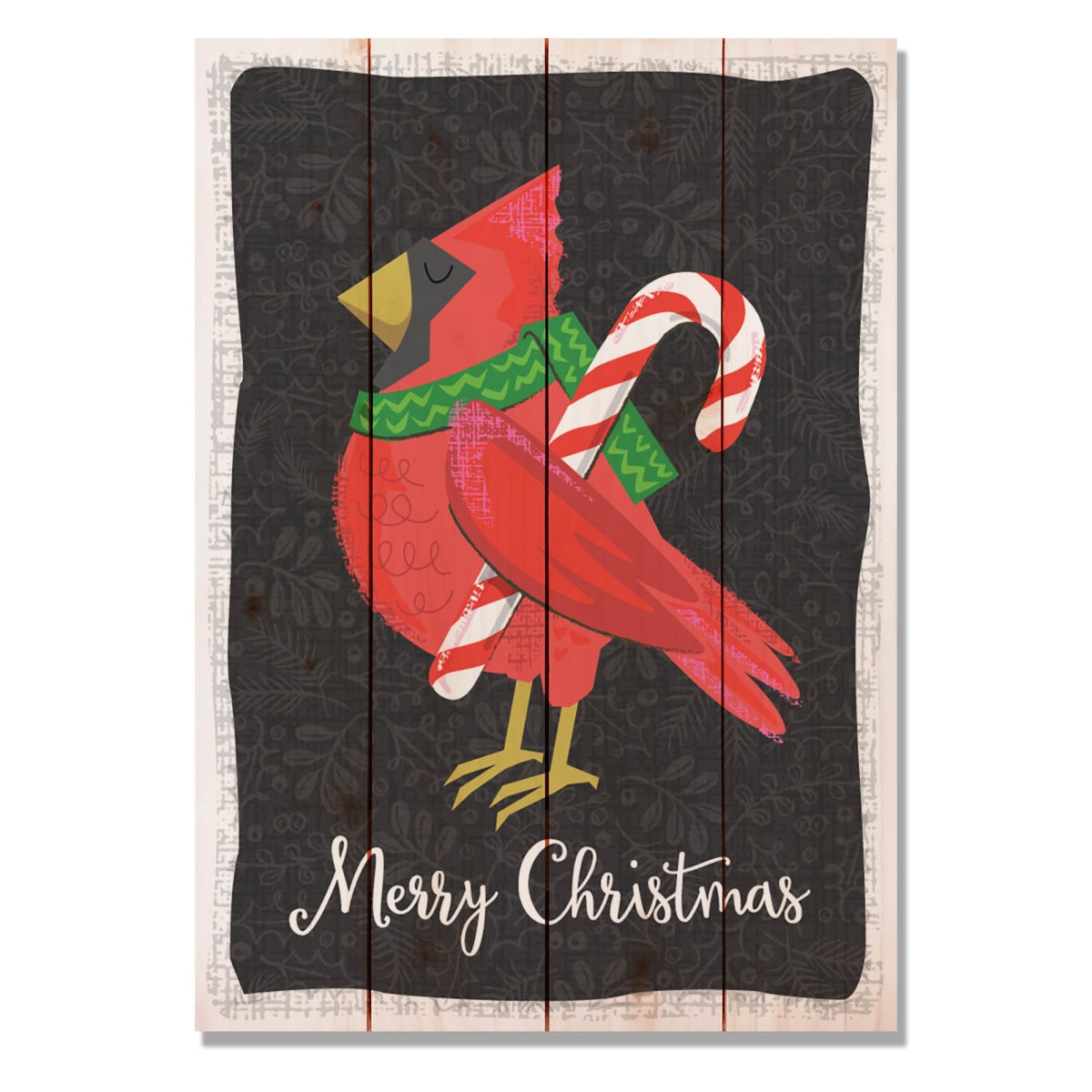 Day Dream FBCC1420 14 x 20 in. Christmas Cardinal Wall Art