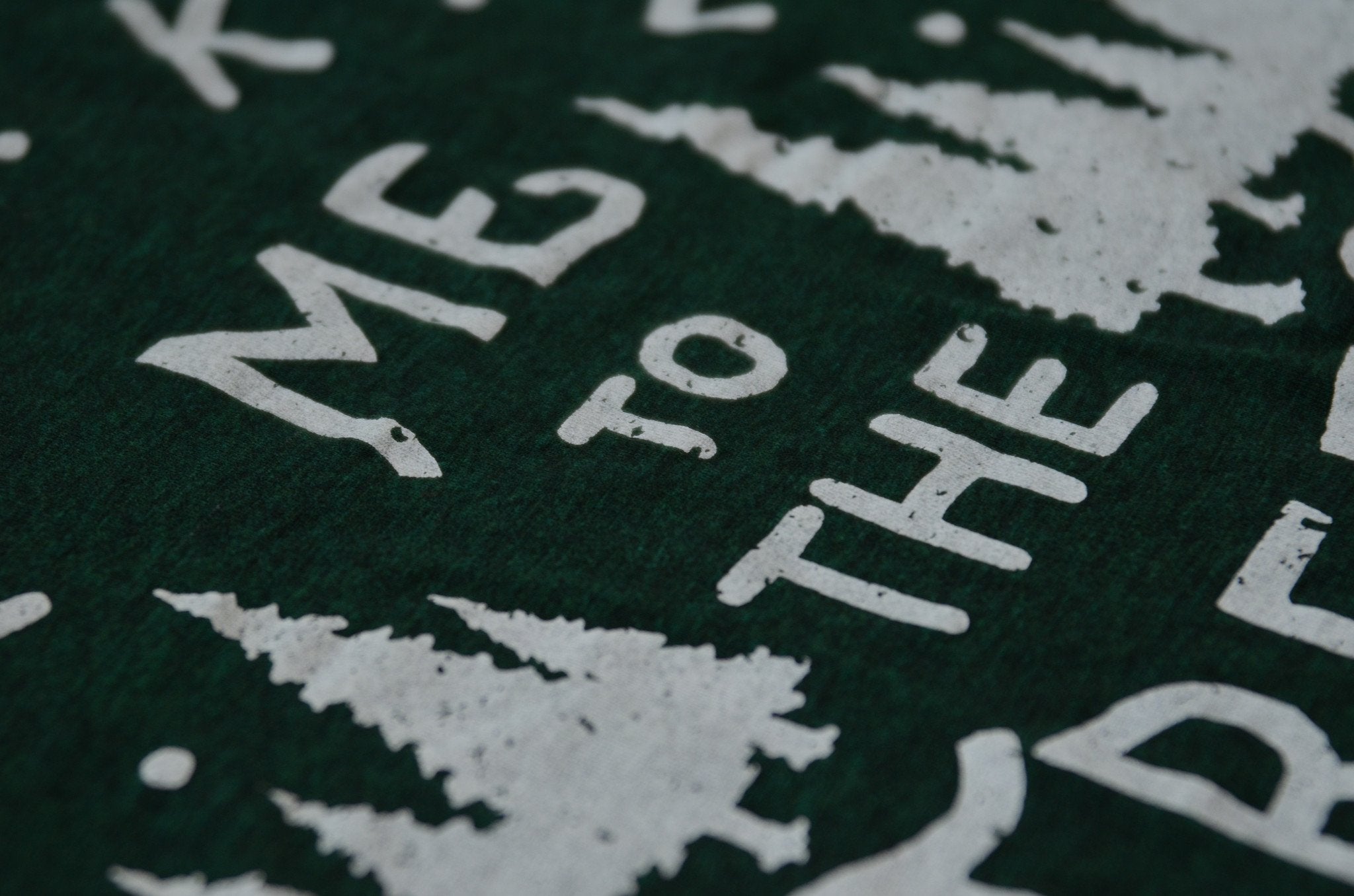 The Trees Tee-Emerald Triblend