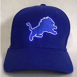 Detroit Lions Flashing Fiber Optic Cap | Apricot Chronos