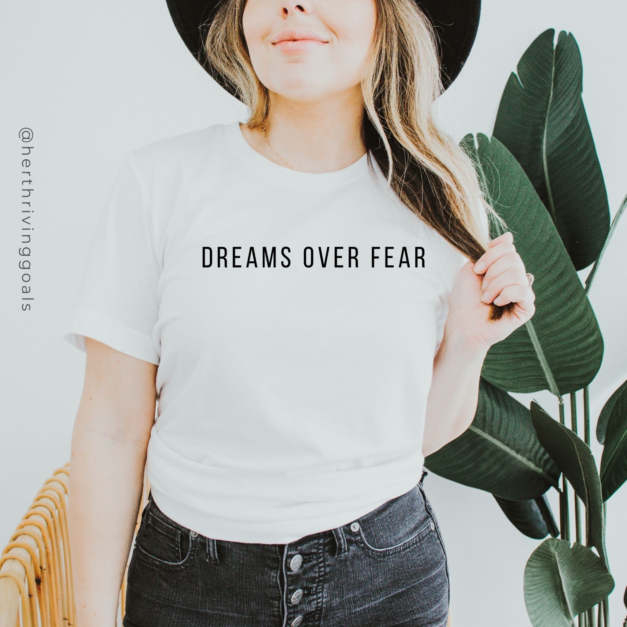 DREAMS OVER FEAR TEE