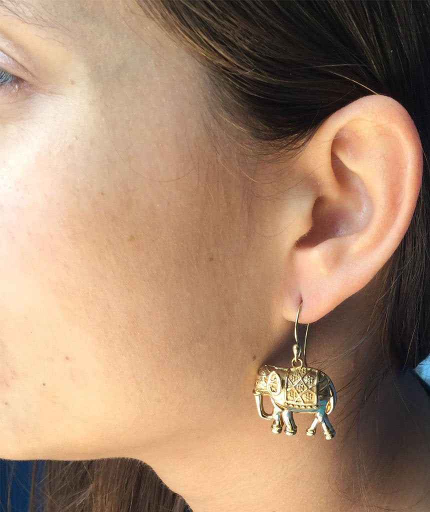 Elephant Earrings