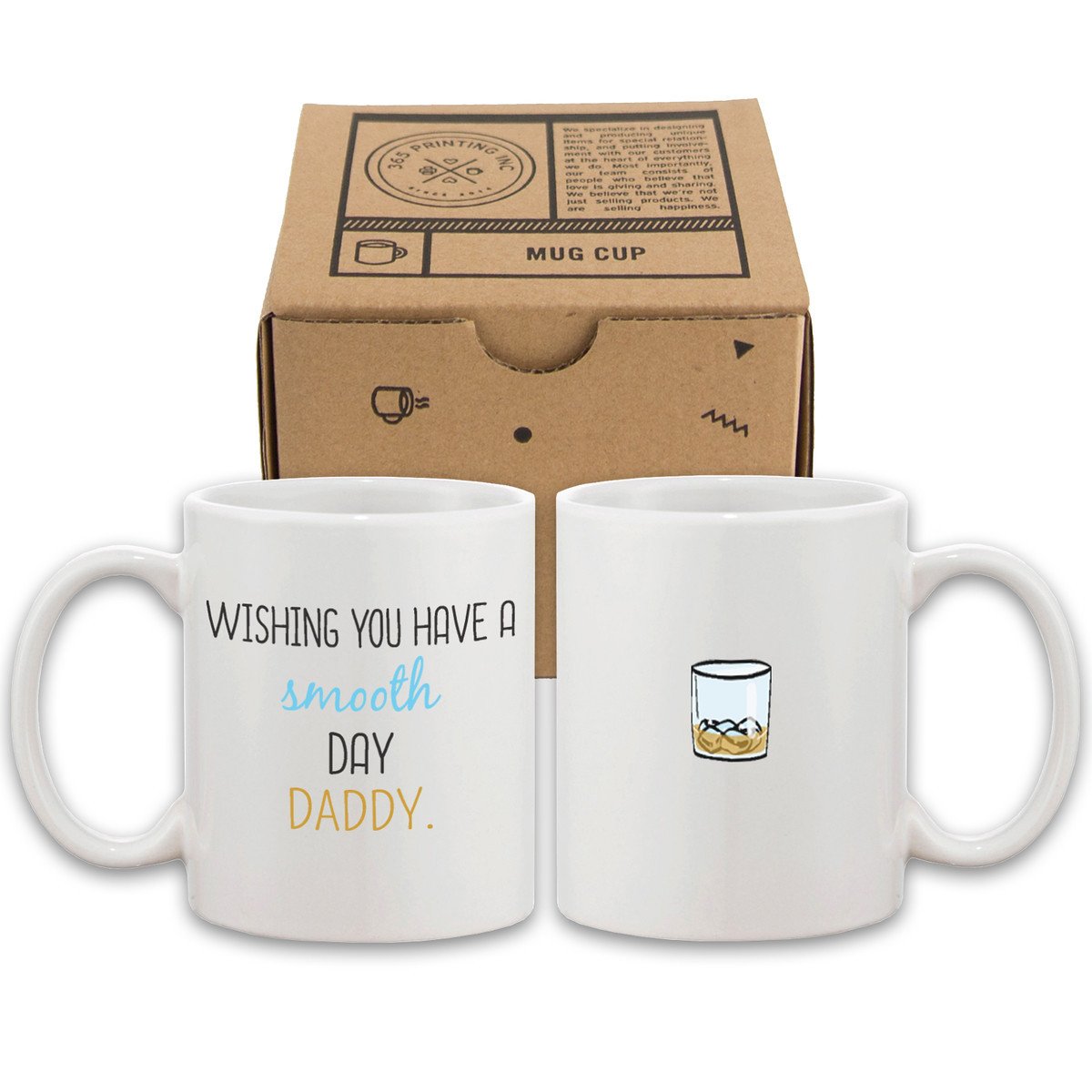 Wishing You Have A Smooth Day Daddy Cute Mug Funny