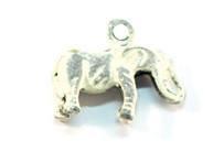 Silver Elephant Charm Bracelet, Necklace, or Charm Only