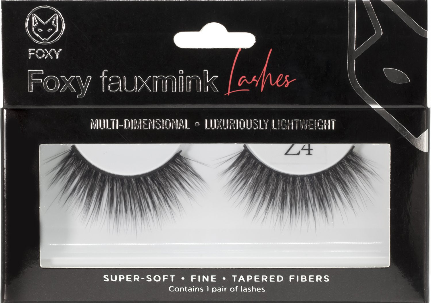 Foxy Fauxmink Eye Lashes Model  Z4, | Grey Hephaestus