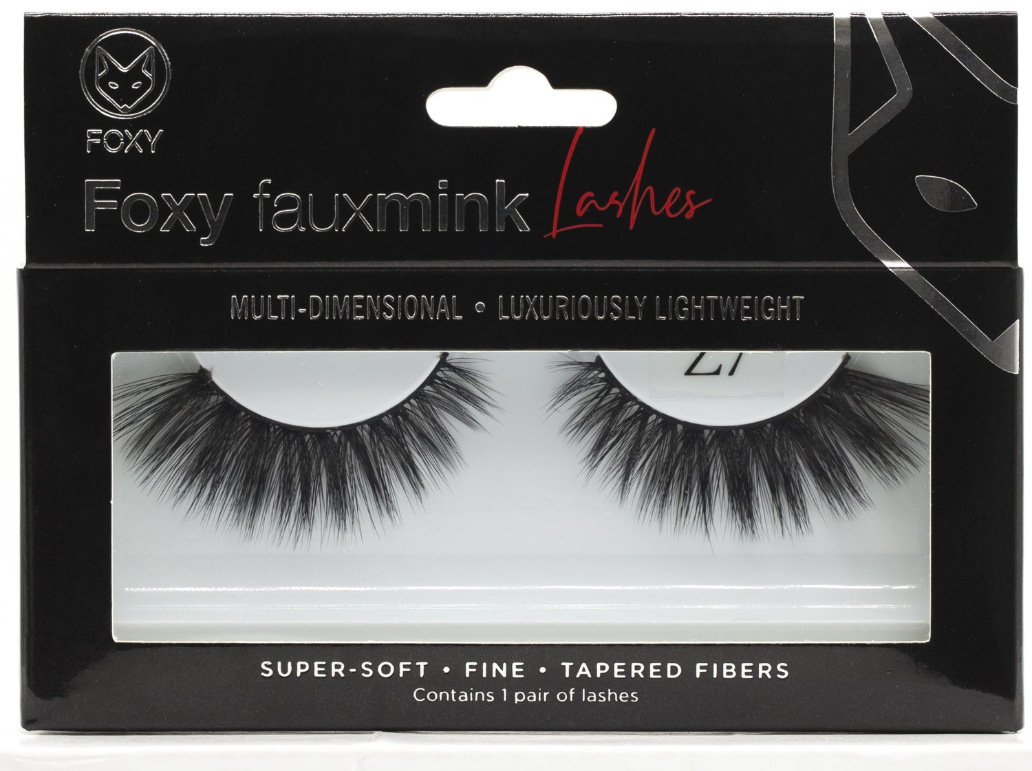 Foxy Faux Mink Eyelashes Model  Z7 | Grey Hephaestus