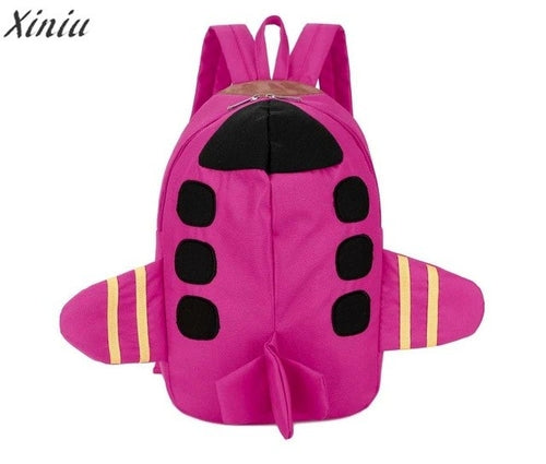 Fashion Backpack Baby kids Boys Girls unique Plane