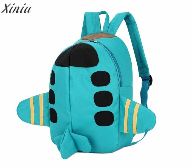 Fashion Backpack Baby kids Boys Girls unique Plane