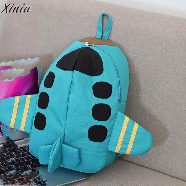 Fashion Backpack Baby kids Boys Girls unique Plane