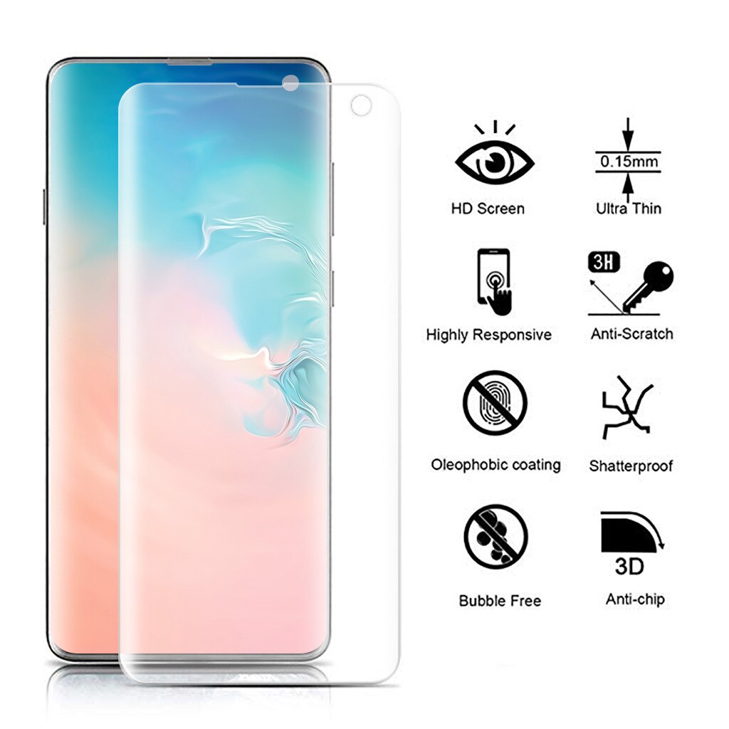 For Samsung S10 S10 Plus S10e Clear Soft Hydrogel