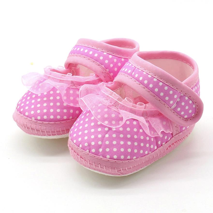 Fringe Soft Soled Non Slip Footwear Crib Shoes