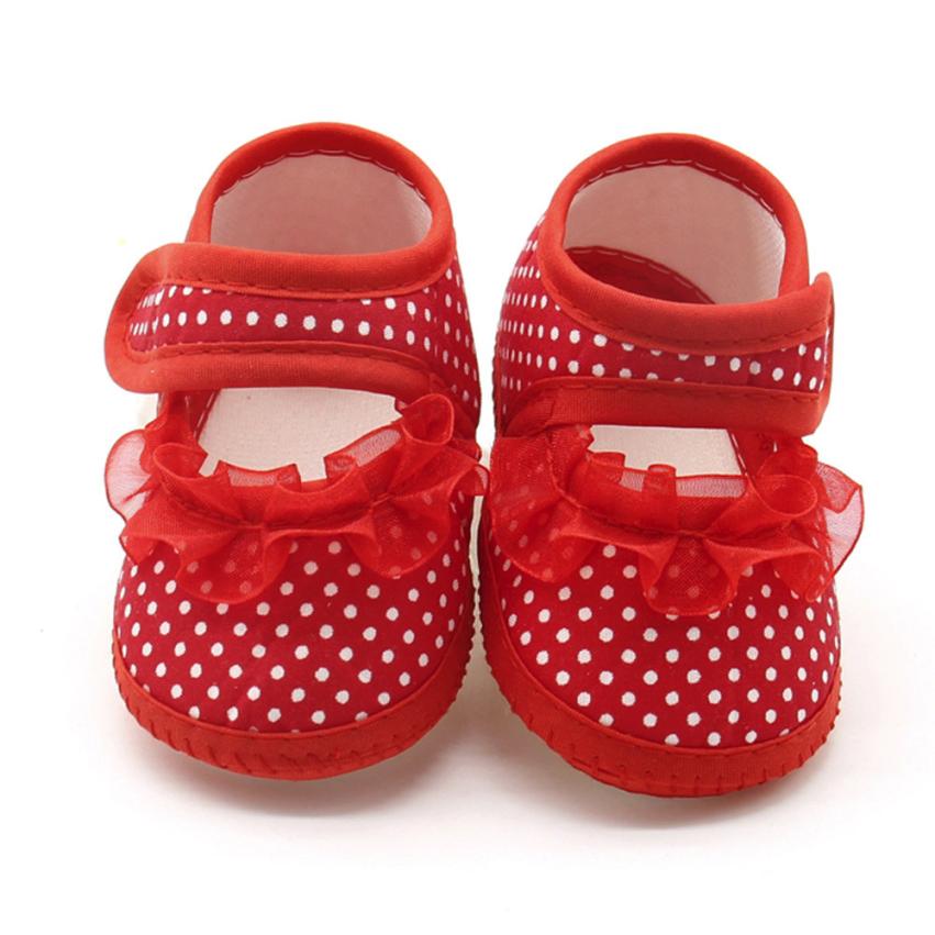 Fringe Soft Soled Non Slip Footwear Crib Shoes