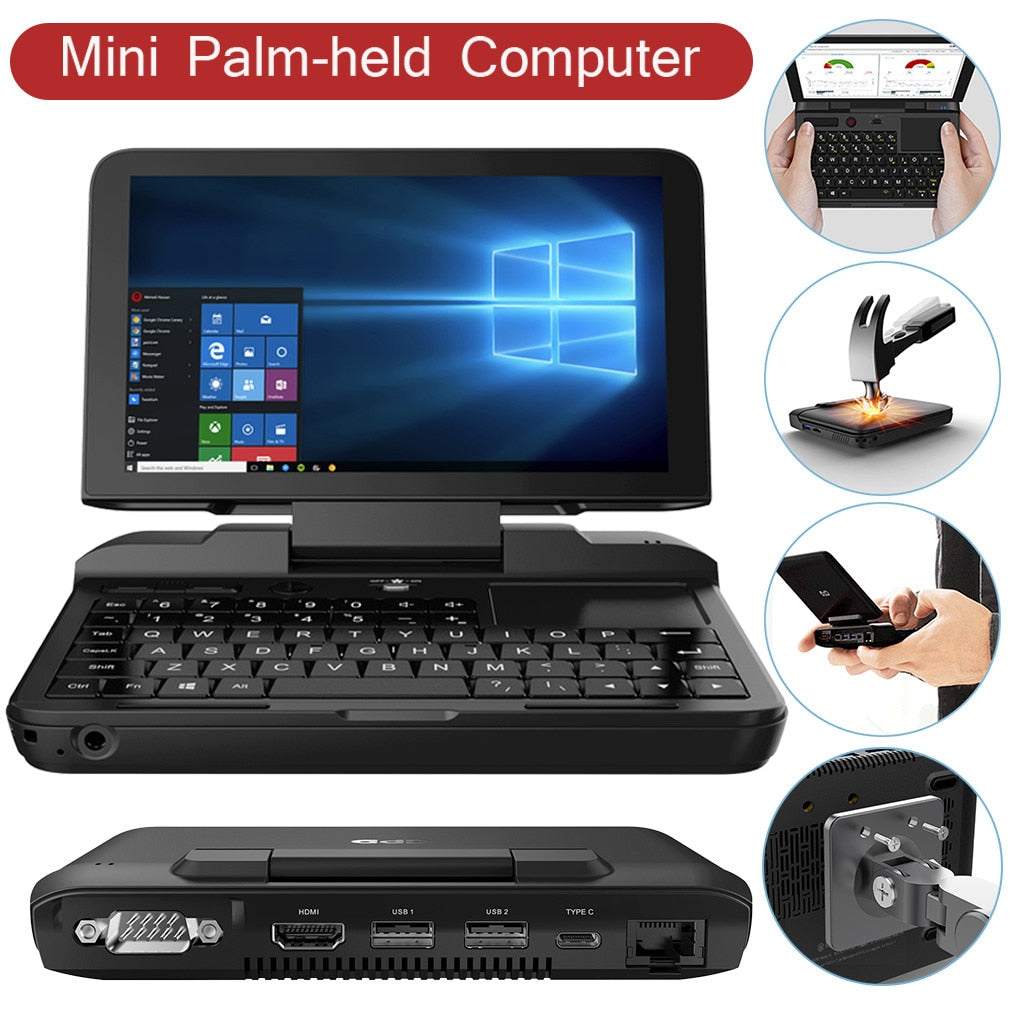 GPD Micro PC  Windows 10 Pro 8GB RAM 128GB ROM