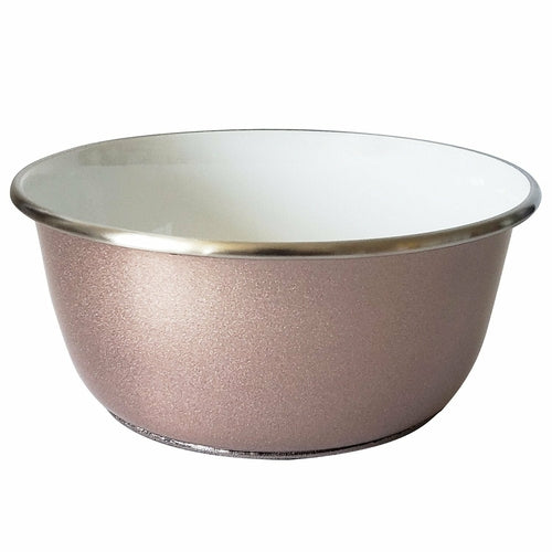 DUROBOLZ Deep Bowl with Rubber Bottom and Paw Print - Stainless Steel | Dishware Cup