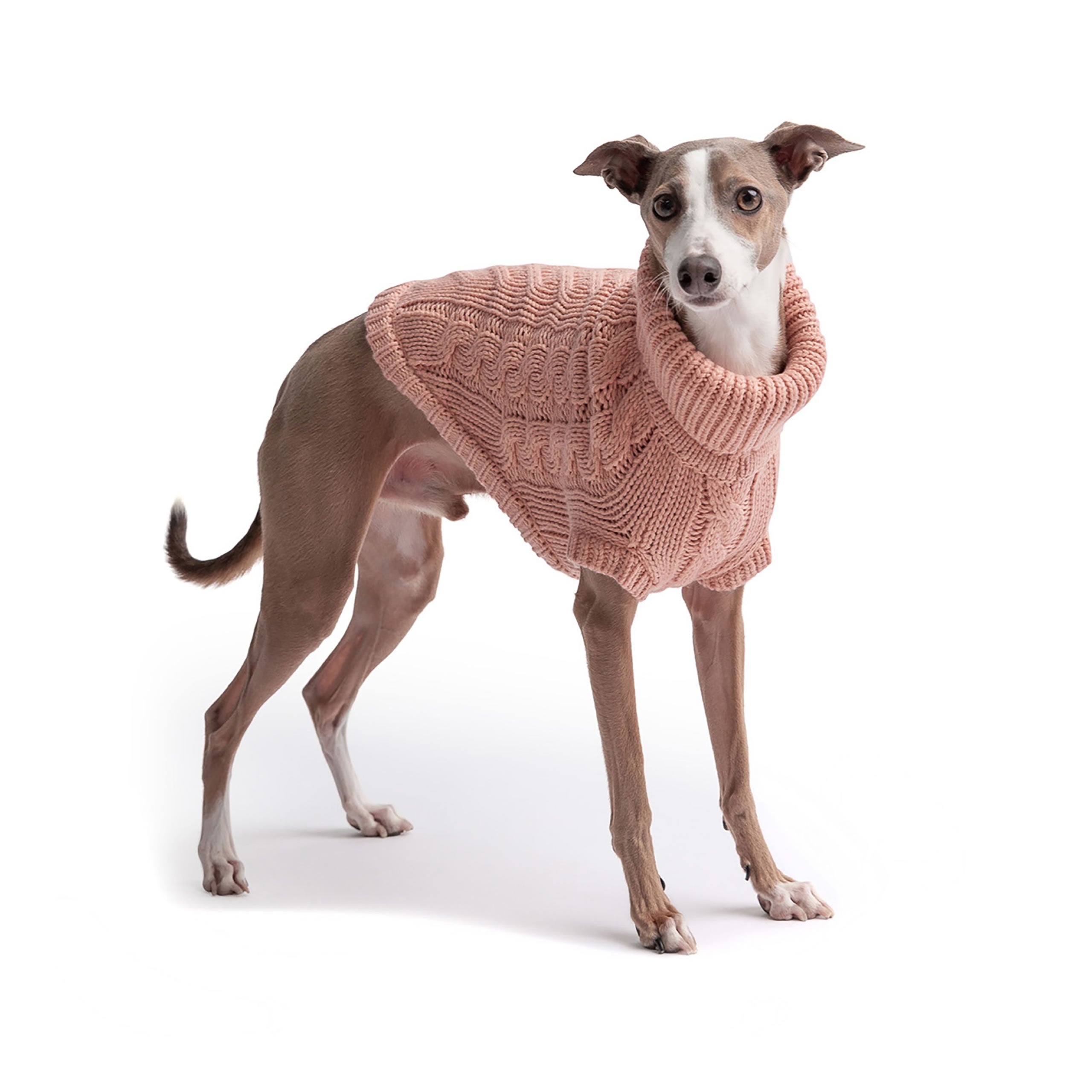 Chalet Dog Sweater - Pink