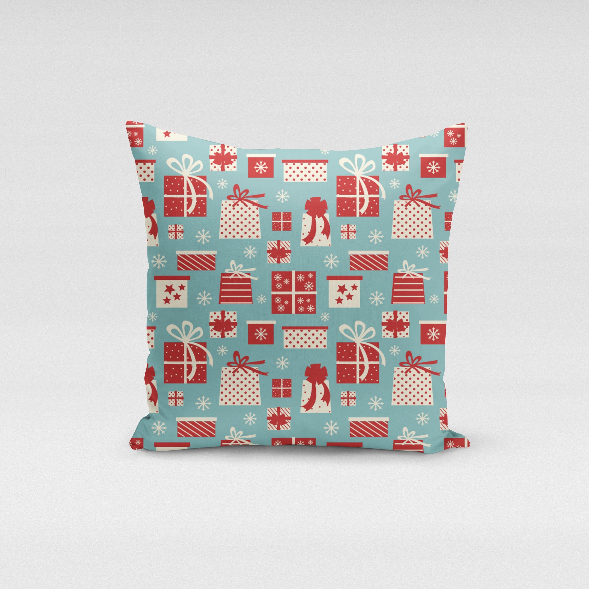 Gift Wrapped Pillow Cover