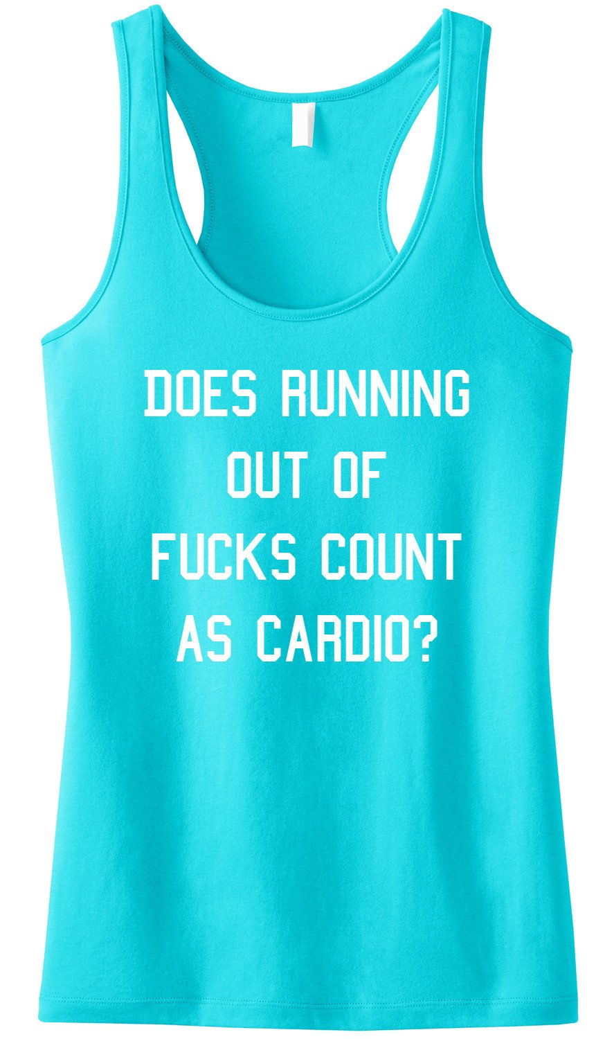 Gym Class Tank Top Aqua