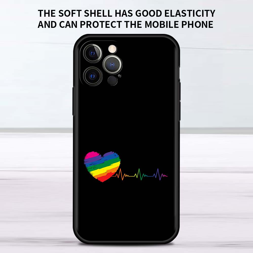 Rainbow Theme Protective Case for iPhone