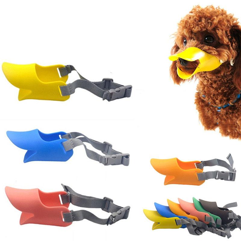 Silicone Duck Muzzle Mask for Dogs