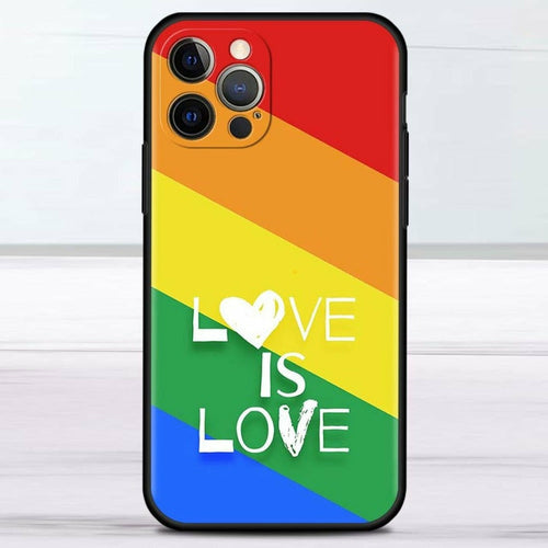 Rainbow Theme Protective Case for iPhone