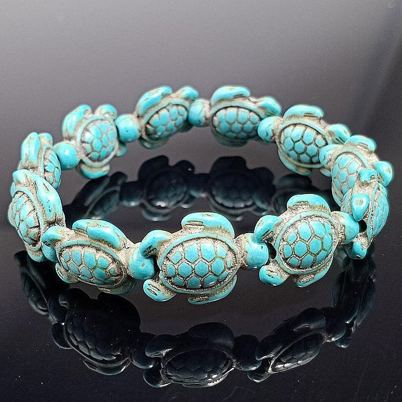 Save the Turtles Stretch Bracelet - 2 Colors