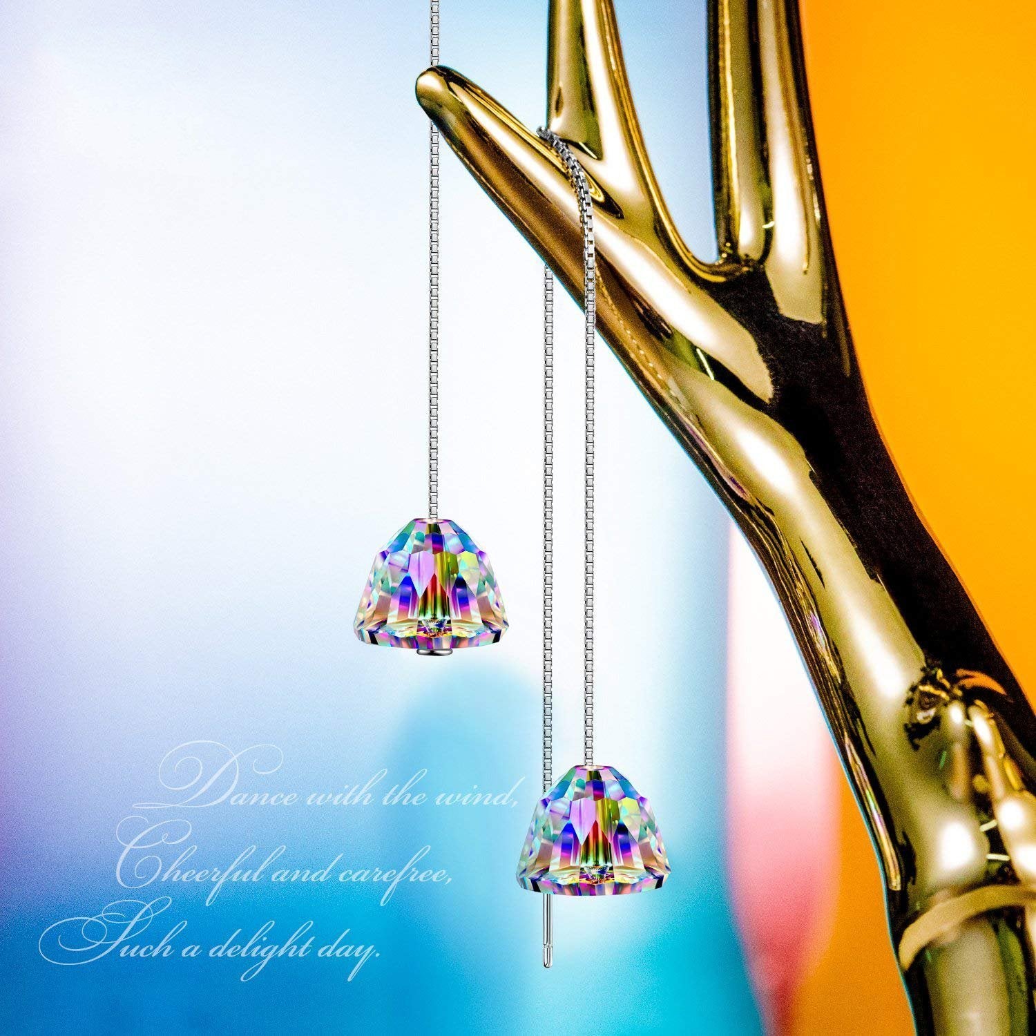 Aurora Borilles Chandellier threader Drop Earring