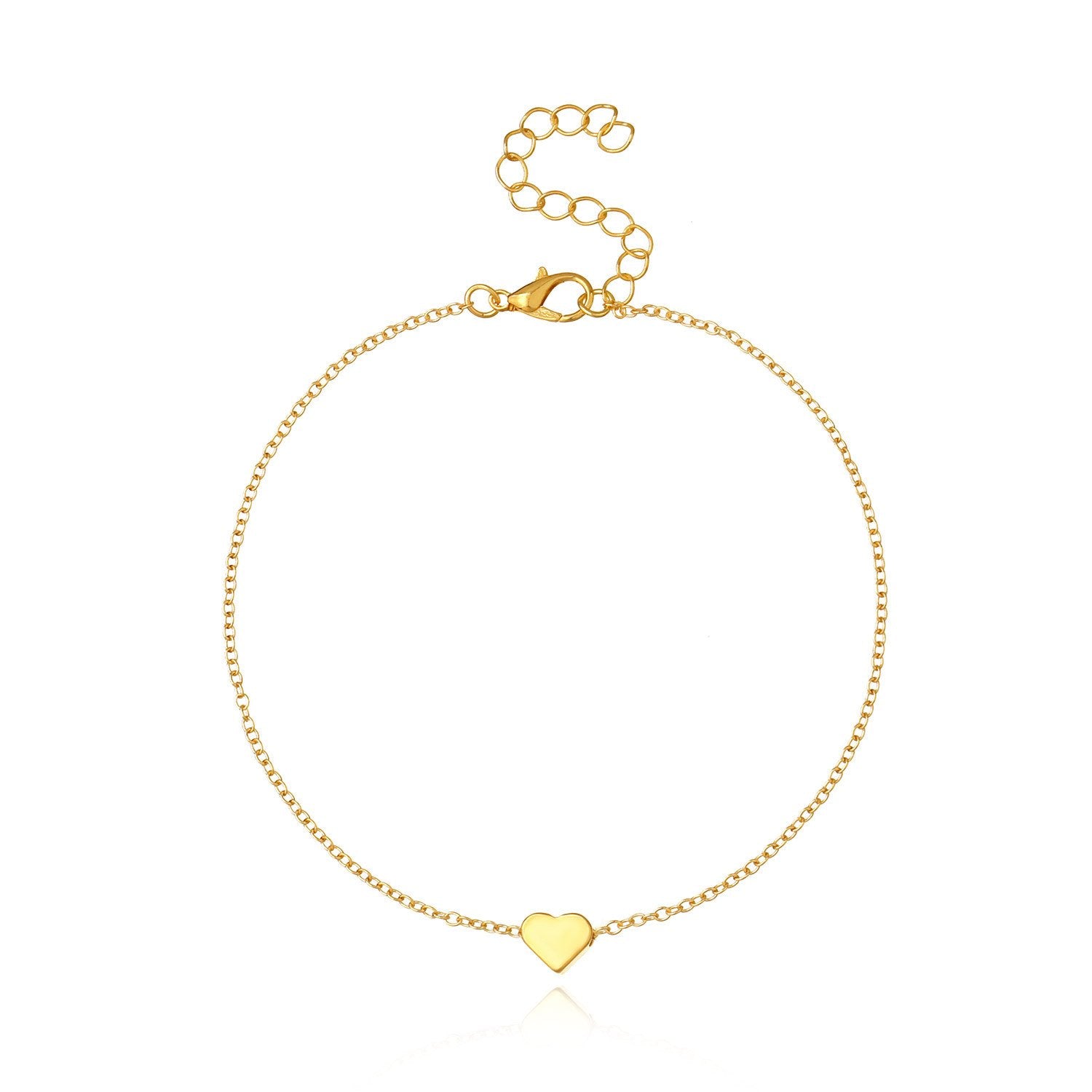 Classic Heart 18K Gold Plated Necklace in 18K Gold Plated