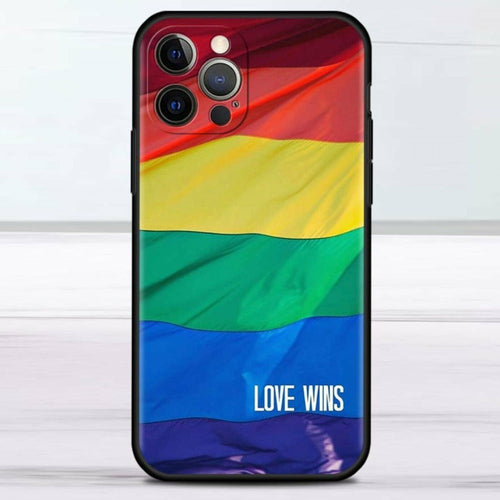 Rainbow Theme Protective Case for iPhone