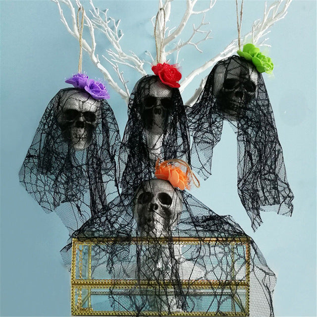 Halloween Hanging Decor Pirates Corpse Skull