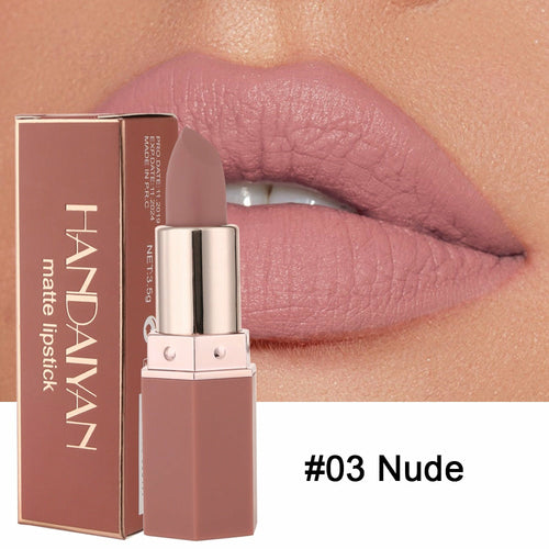 6 Colors Makeup Matte Lipstick Waterproof Long Lasting Lip Stick Sexy