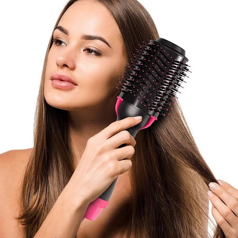 One Step Electric Hot Air Brush Multifunctional Negative Ions Hair