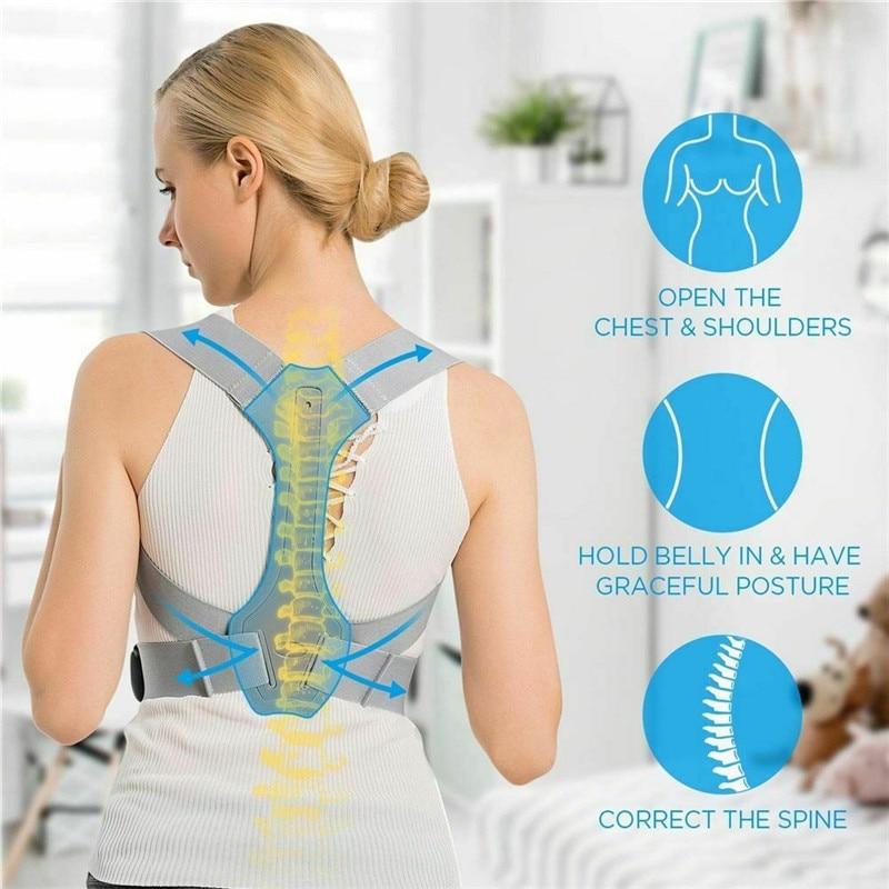 Unisex Adjustable Back Straightener Posture Corrector | Datolite