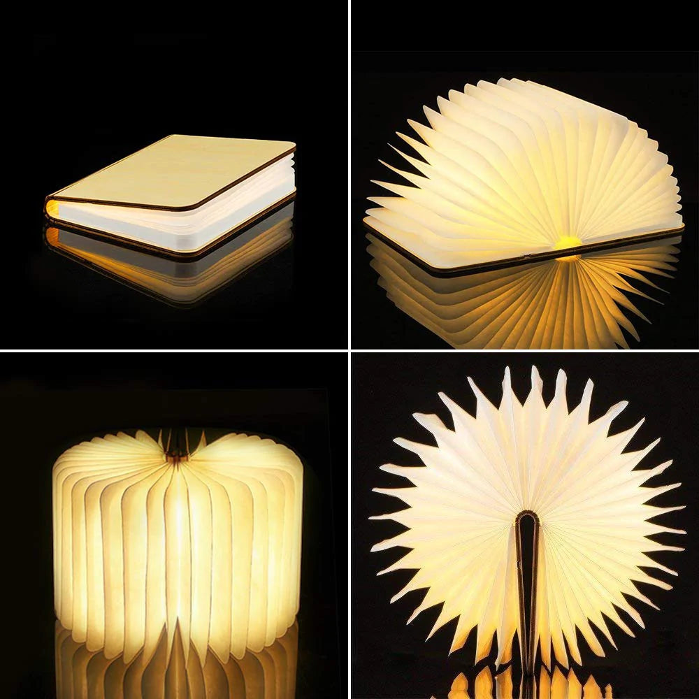 Portable LED Book Decor Night Light