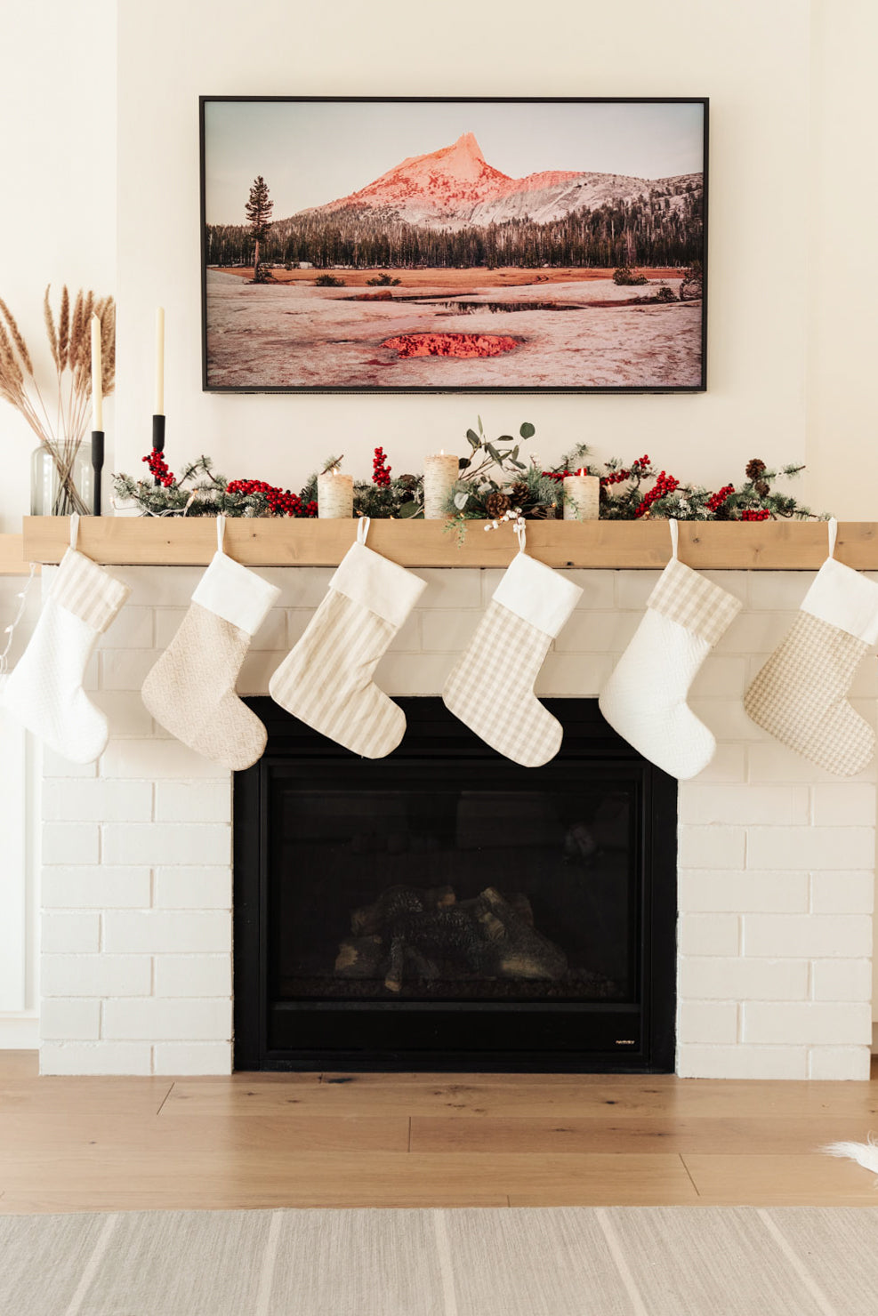 Holiday Chic Christmas Stocking